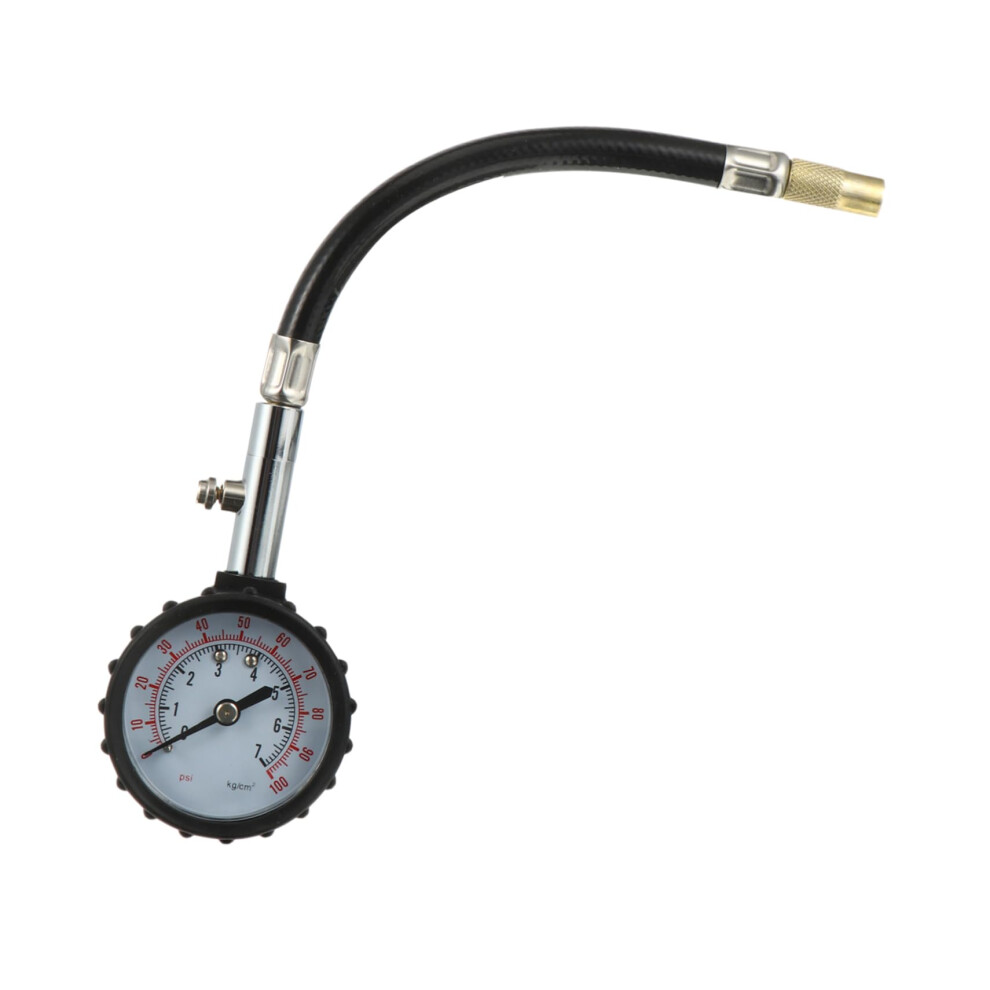 Tire Pressure Gauge For Cars, Automotive Use Precision Tube Tire Inflator Meter With Easytoread Display 9412369053589