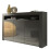 Sideboard 155cm Aether - Dark Grey with Gloss Doors 8