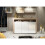 Sideboard 155cm Aether - Oak & White Gloss Doors 5