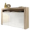 Sideboard 155cm Aether - Oak & White Gloss Doors 8