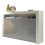 Sideboard 155cm Aether - White & Grey Gloss Doors 8