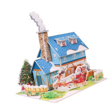 Vakantiepuzzelset voor familiebinding Kerstmis Handgemaakte-3