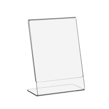 DIN A6 LPutUp Hinge/Promotional Risk The Bowl from Acrylic Glass In Portrait Orientation/Post Card Style