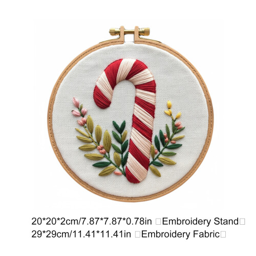 Beginner Embroidery Set Christmas Theme Embroidery Craft Set-4 2