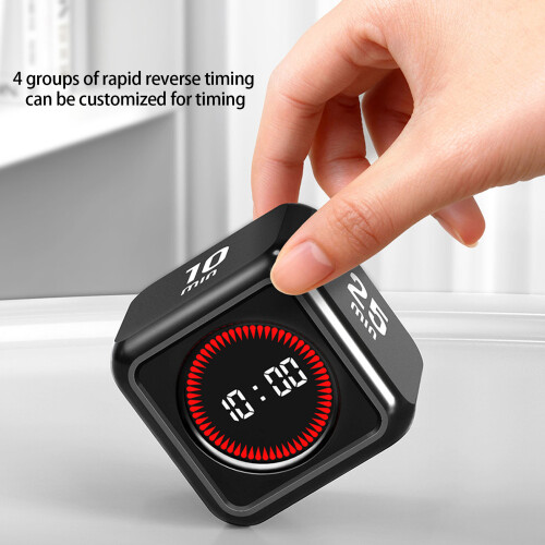 LED-display Timer Aftellen Alarmblokjes Vorm Timer-Wit 2