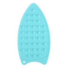 Flexibele siliconenmat voor strijkijzer, gemakkelijk schoon te maken, hittebestendige mat met antislipoppervlak, siliconen nopjes voor extra koeling,