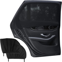 Pare-soleil de voiture avec protection UV, maille respirante pour préserver l'intimité des camions, VUS et voitures (ensemble de deux) | Haute