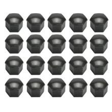 Tapas para pernos, 4 sujetadores de rueda de 17 mm, cubiertas para tuercas de rueda con fácil instalación, tapas de tornillos para neumáticos