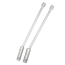 Universeller, flexibler Zündkerzenschlüssel mit starkem Magnetismus, magnetischer Zündkerzenstecknuss, 12-kantig, verlängert, 3/8"-Antrieb, 360