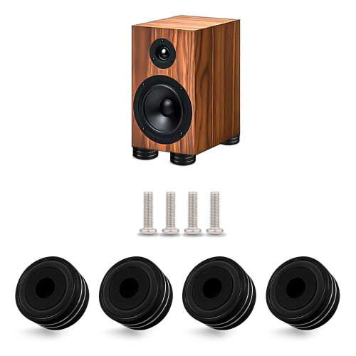 Απομόνωση ηχείου, βάση ηχείου HIFI AMP, αμορτισέρ, πόδια ηχητικού εξοπλισμού με 2