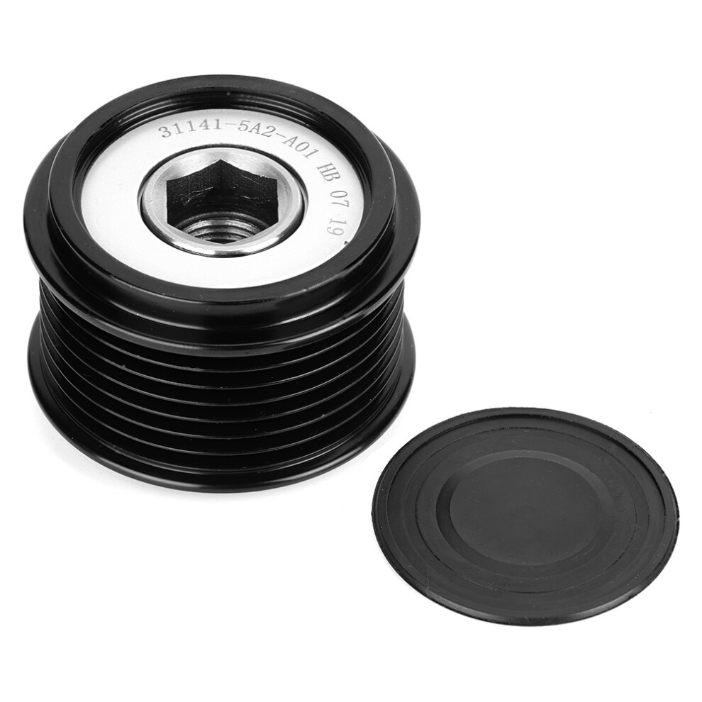 Aftermarket Pulley For Honda 2013-2015, Decoupler Pulley With 6 Grooves Serpentine Type Groove Design, Alternator Decoupler Pulley Replaces Oem 9138057978391