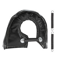 Turbocharger Heat Shield Blanket for T3 T25 T28 GT25 GT35, Reduces Radiant Heat with High Temperature Resistance up to 2000F, Stainless Steel Knitted