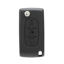Carcasă de protecție pentru telecomandă auto, carcasă cheie cu 3 butoane, carcasă cheie telecomandă, înlocuire carcasă cu lumină,