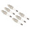 Iridium Spark Plugs for V6 Engine, Superior Ignition Performance High Efficiency Spark Ignition Plug, Double Iridium Long Lasting Ignition Solution 1