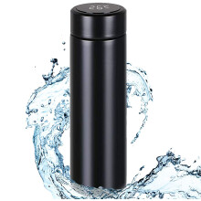 Smart Water Bottle, LED Temperature Display for Accurate Monitoring, Stainless Steel Material Ensures Durability and Taste Neutrality, Double Wall