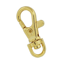 Carabiner Jewellery Clasp GoldPlated 37 mm Large Swivel Eyelet Pack of 1