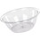 Transparent Wash Basin Thick PET Plastic Dish Tub For Kitchen Laundry Large Capacity Stackable 500g Medium M 5