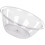 Transparent Wash Basin Thick PET Plastic Dish Tub For Kitchen Laundry Large Capacity Stackable 500g Medium M 2