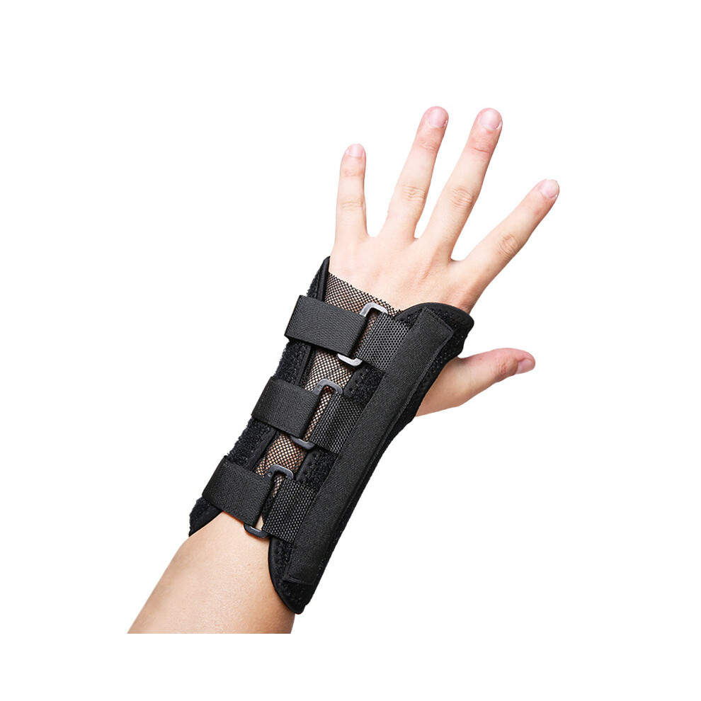 Adjustable Wrist Support, Carpal Tunnel Wrist Brace With Removable Palmar Splint, Thumb Strap Adjustment And Durable Lightweight Urethane Foam, Soft