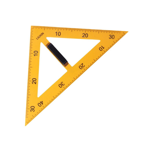 Math Equipment Drawing Math Tool Compass Triangle Math Ruler Large Number for Design Technique 45 Degree Triangle 45GradDreieck
