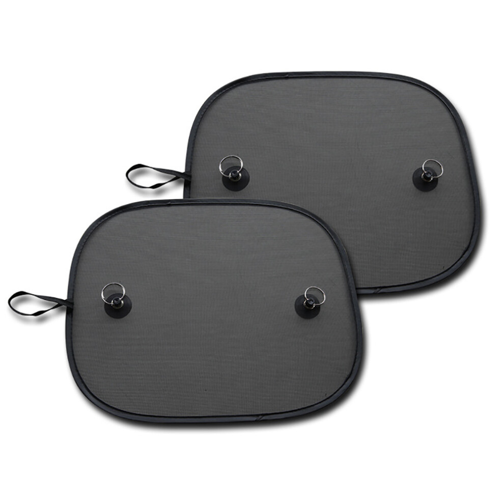 Easy To Use Car Window Shade, Quality Construction Self-Retracting Design For Car With Glare Protection For Baby & Passenger Protection Durable Safe 9190834254418