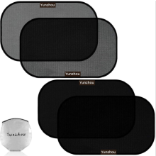 Pare-soleil de voiture, technologie d'adhérence statique renforcée pour une fixation sécurisée, conception double couche et pliable pour un