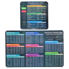 Hojas de trucos para ollas a presión, tablas de referencia rápida para cocinar, guías magnéticas para Instant Pot, accesorios de cocina