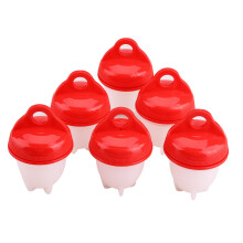 Magia de huevos: Vaporera de silicona antiadherente, libre de BPA, de usos múltiples para todas sus necesidades de huevos, desde huevos pasados por