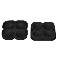 Refrigerator Ice Cube Forms, Silicone Ice Cube Trays For Chilling Cocktails, Whiskey, Bourbon & Homemade Juice, Temperature Safe From Minus40 To