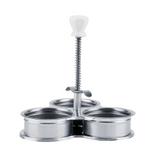 Poached Egg Cooker, Nonstick Egg Poacher Pan with Convenient Handle, Space-saving Design for Kitchen, Family-friendly for Breakfast Preparation