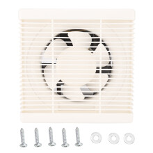 Ventilador de Ar Fresco: Construção em ABS resistente que garante operação silenciosa, perfeito para salas de recepção e shoppings, com