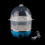 Electric Egg Cooker With Auto Shut Off Function, Multi Purpose Steamer For Eggs And Vegetables, Touch Control LED Indicator Light, Food Grade PP 4