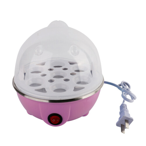 Electric Egg Cooker With Auto Shut Off Function, Multi Purpose Steamer For Eggs And Vegetables, Touch Control LED Indicator Light, Food Grade PP 1