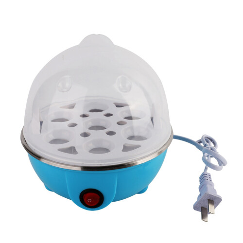 Electric Egg Cooker With Auto Shut Off Function, Multi Purpose Steamer For Eggs And Vegetables, Touch Control LED Indicator Light, Food Grade PP 2