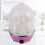 Electric Egg Cooker With Auto Shut Off Function, Multi Purpose Steamer For Eggs And Vegetables, Touch Control LED Indicator Light, Food Grade PP 3