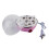 Electric Egg Cooker With Auto Shut Off Function, Multi Purpose Steamer For Eggs And Vegetables, Touch Control LED Indicator Light, Food Grade PP 8