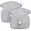 Potty Training Car Seat Protector 2Pack, 15x16, Foldable, Absorbent, Leakproof, NonSlip, Machine Washable, Light Grey 4