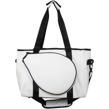 Badminton Shoulder Bag With Removable Strap Large Capacity Racquet Carry Case For Men Women