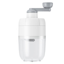 Small Manual Ice Crusher HandCranked Mini Ice Grinder for Kitchen Gadgets, Compact Size, Manual Operation