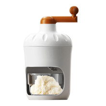 Hand Crank Ice Crusher, Shaved Ice Machine and Snow Cone Maker, Manual Ice Shaver for Fast Crushing