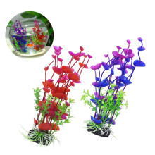 Pack of 2 Fake Aquatic NonToxic Aquarium Decoration Artificial Grass Plant Aquarium Plants Plant Fake Water Plants Turtle Tank