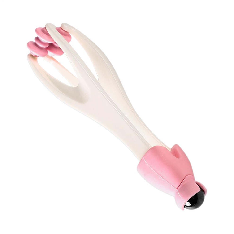 Finger roller massage tool, manual pressure point massager, portable cordless rolling device