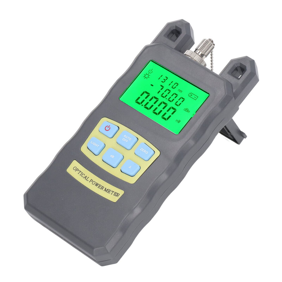 Optical Power Meter Abs Fiber Optic Tester With Sc Connector Fiber Light Meter For Fc/Sc/St Universal Interface 9189345980237