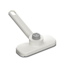 Wipes Clamping Portable Spin Mop Featuring Durable-Light Grey