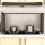 Space Saving Foldable Nonrust Steel Splatters Screen-45 7