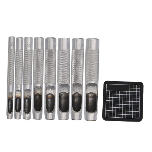 Leather Hole Punching Tool Heavy Duty Round Hole Puncher For-C
