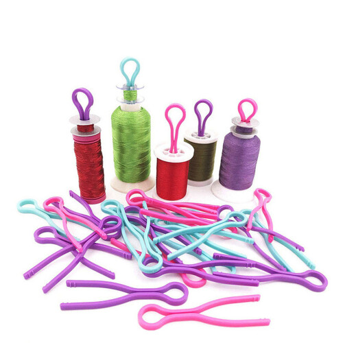 Random Color Thread Clip For Sewing Craft And Fabric-100 pieces 2