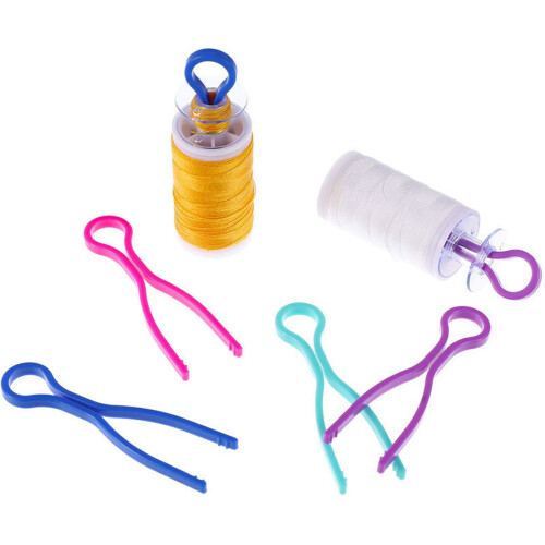 Multipurpose Plastic Sewing Clip Assorted Color-100 pieces 2