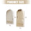 Wardrobe Organiser Transparent Window Designs For-Gray S 3