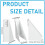 25 Divisions Aluminum Drain Leveling Backs-Bottom length 3.5cm 6